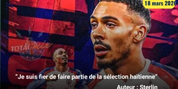 “Je suis fier de faire partie de la sélection haïtienne” dixit Wilson Isidor