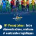 D1 Paryaj Lakay : entre démonstrations, réalisme et contraintes logistiques