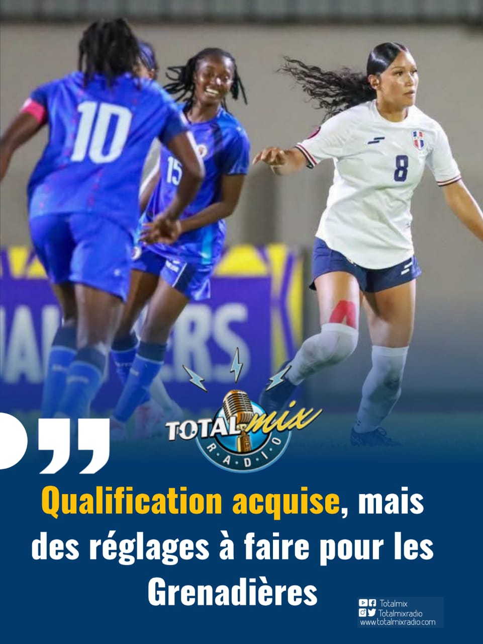 Qualification acquise, mais des réglages à faire pour les Grenadières
