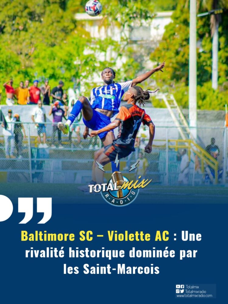 Baltimore SC – Violette AC : une rivalité historique dominée par les Saint-Marcois