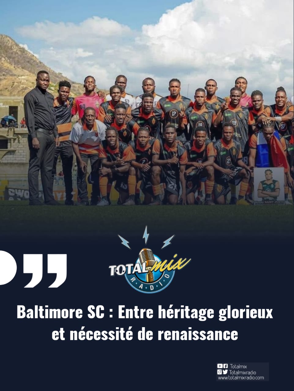 Baltimore SC : entre héritage glorieux et nécessité de renaissance