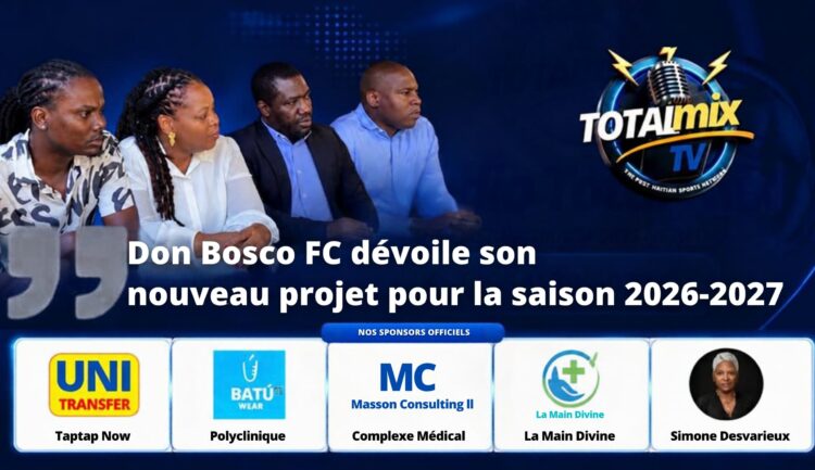 Don Bosco FC dévoile son nouveau projet pour la saison 2026-2027