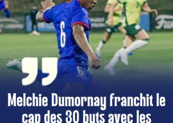 Melchie Dumornay franchit le cap des 30 buts avec les Grenadières