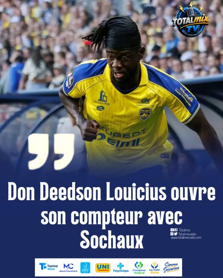 Don Deedson Louicius ouvre son compteur avec Sochaux