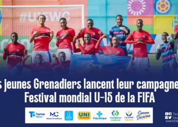 Les jeunes Grenadiers lancent leur campagne au Festival mondial U-15 de la FIFA
