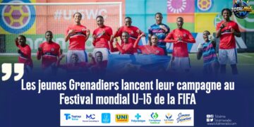 Les jeunes Grenadiers lancent leur campagne au Festival mondial U-15 de la FIFA