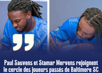Paul Sauvens et Stamar Mervens rejoignent le cercle des joueurs passés de Baltimore SC à Tempête FC